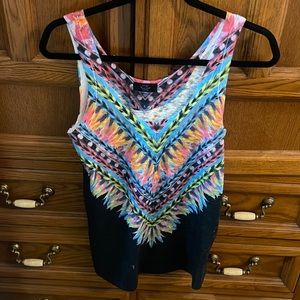 Cute multicolored tank. Size XL. Bought from local boutique.